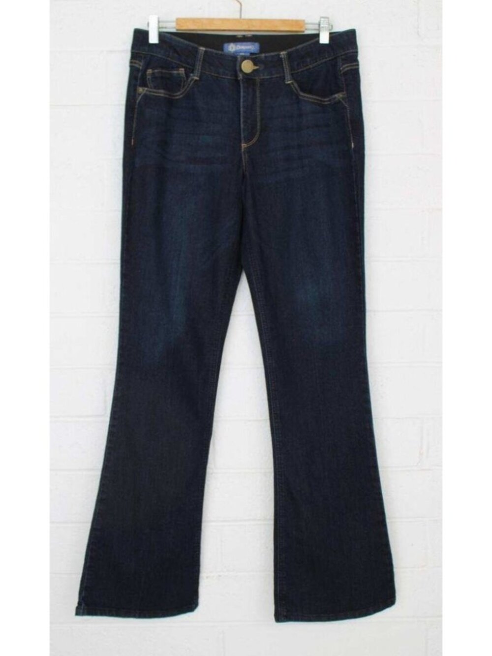 NWOT Democracy 12 Hi Rise Indigo Ab Solution Out There Flared Jeans